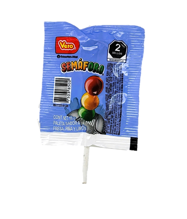 Vero - Paleta Semaforo (40 Ct)