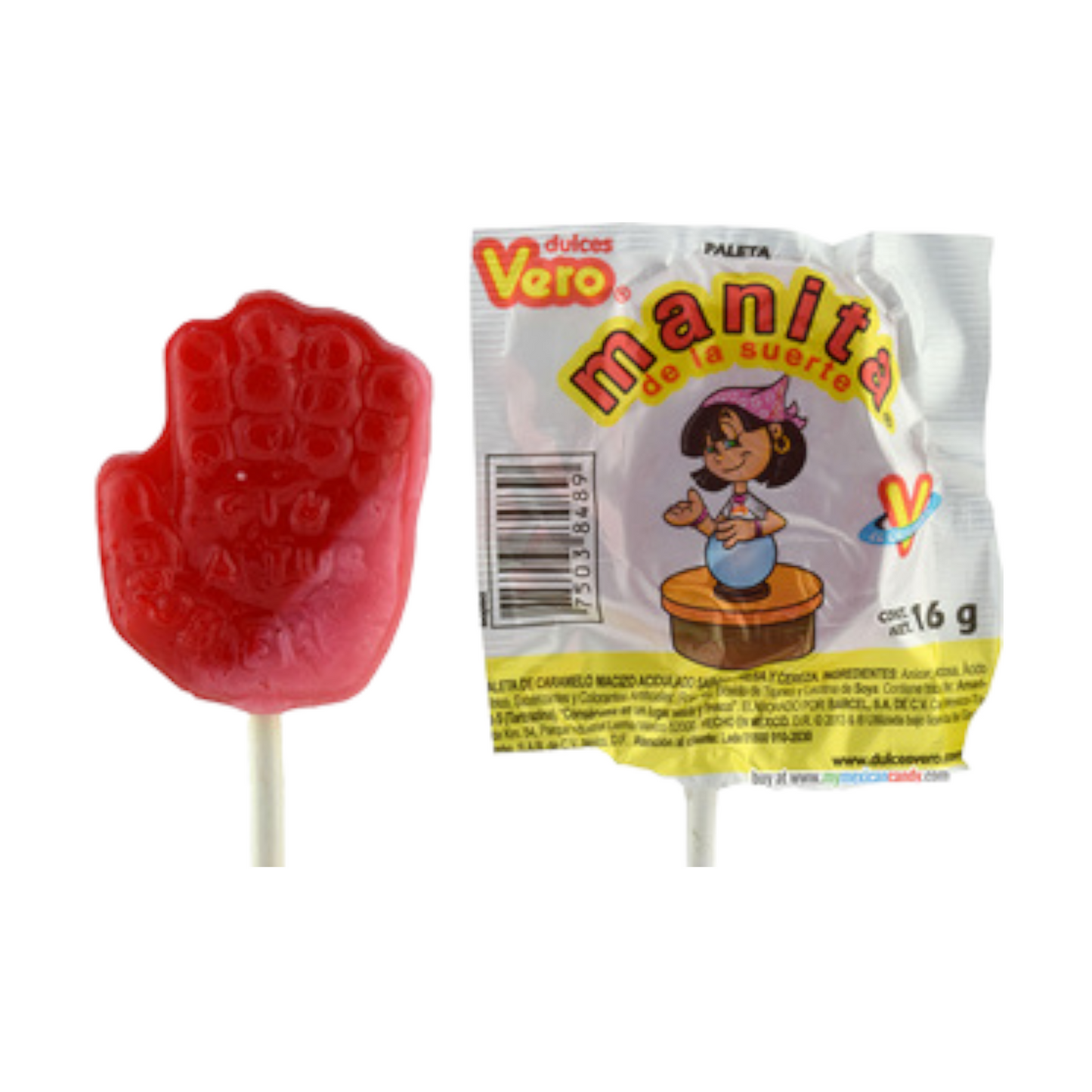 Vero - Paleta Manita (40Ct)